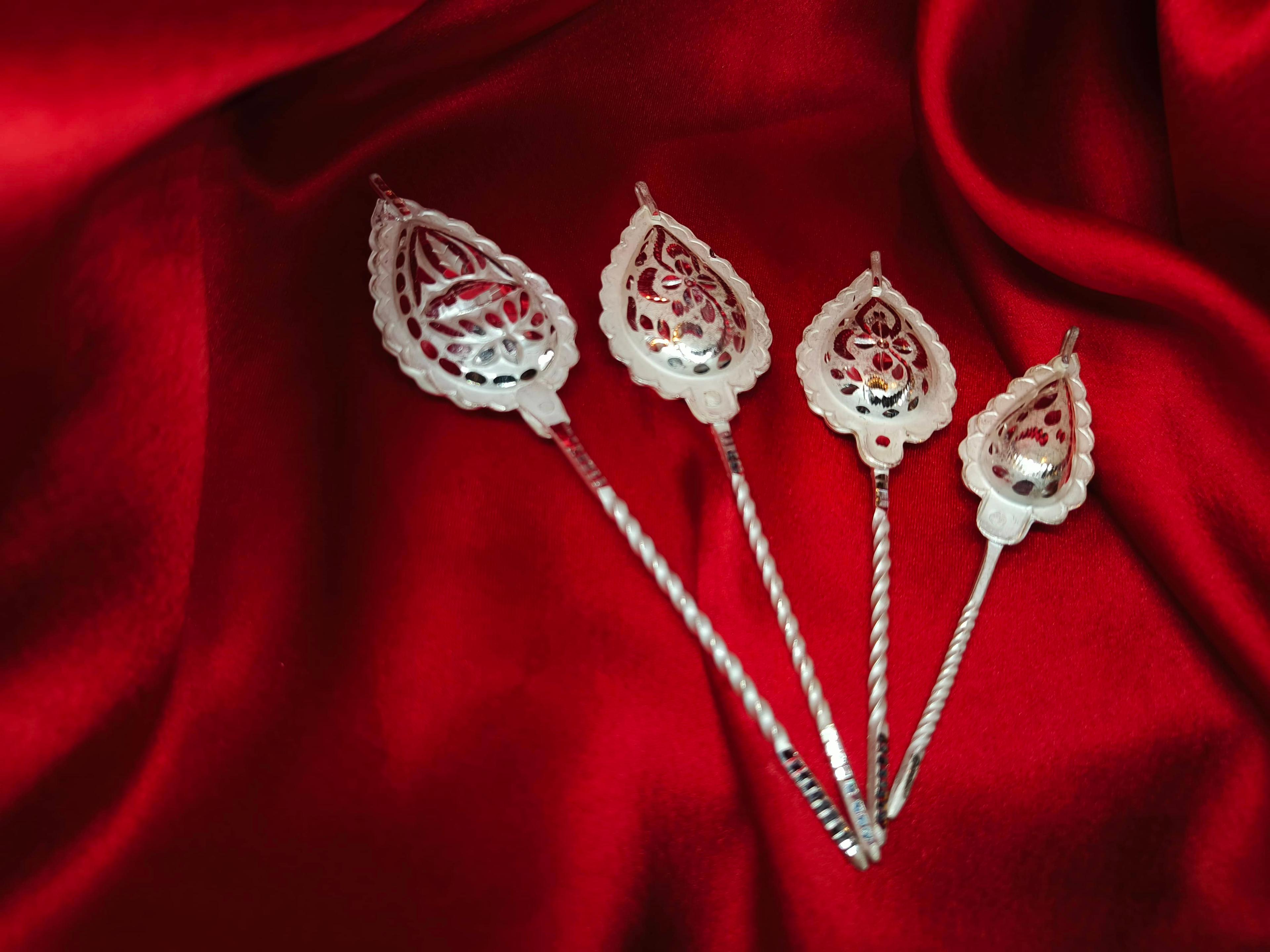 Gahenaz Silver 925 handmade antique traditional Kajallata/Kajrota/Kajaldani/Kajalpati/Kajal Box for newborn baby and wedding view 2