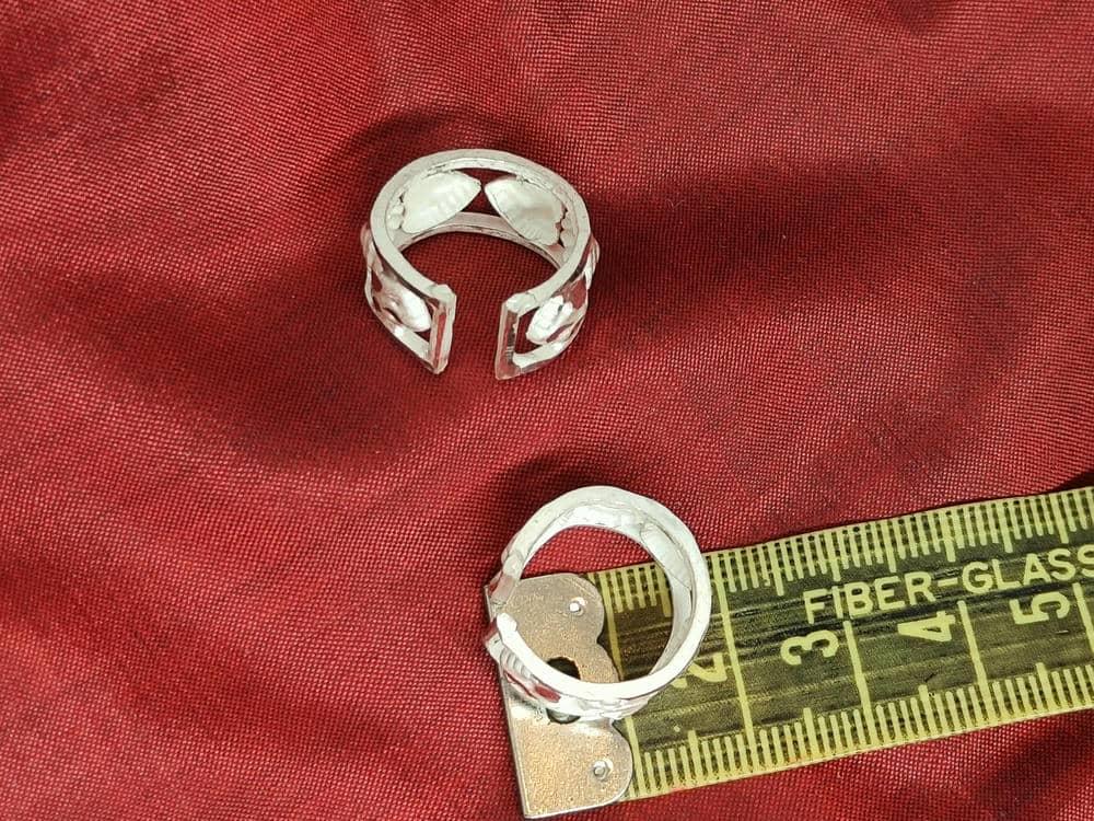 Gahenaz Silver Bangle/Chur for God/ Goddess/Idol/ Laddugopal view 5