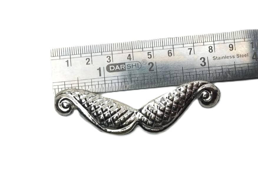 Silver moustache / மீசை / গোঁফ / मूंछ / ಮೀಸೆ for Siva view 4