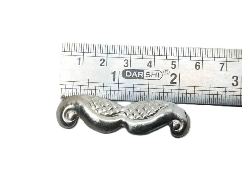 Silver moustache / மீசை / গোঁফ / मूंछ / ಮೀಸೆ for Siva view 5
