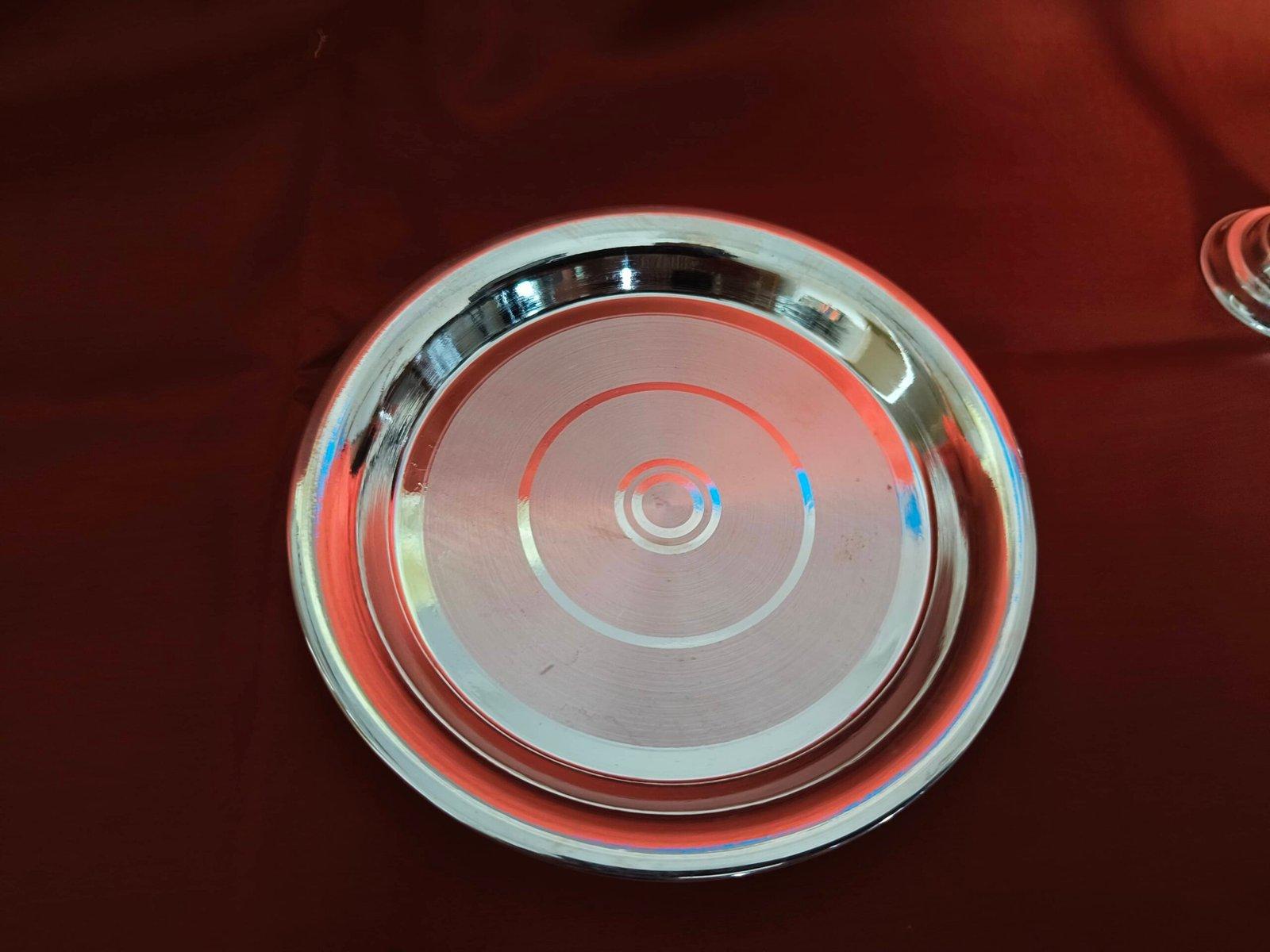 5inch Plate /Thali for Puja / Bhog view 4