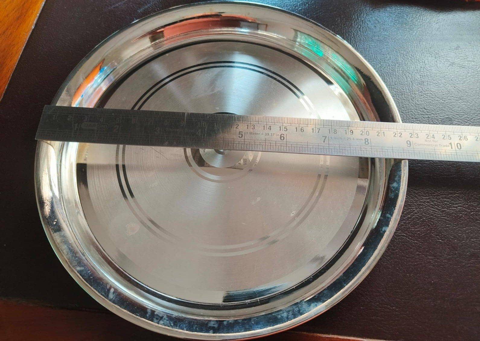 9inch Plate / Thali for Puja / Bhog view 2