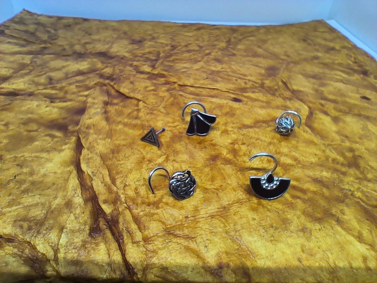 Chandrama Nose Pin view 4