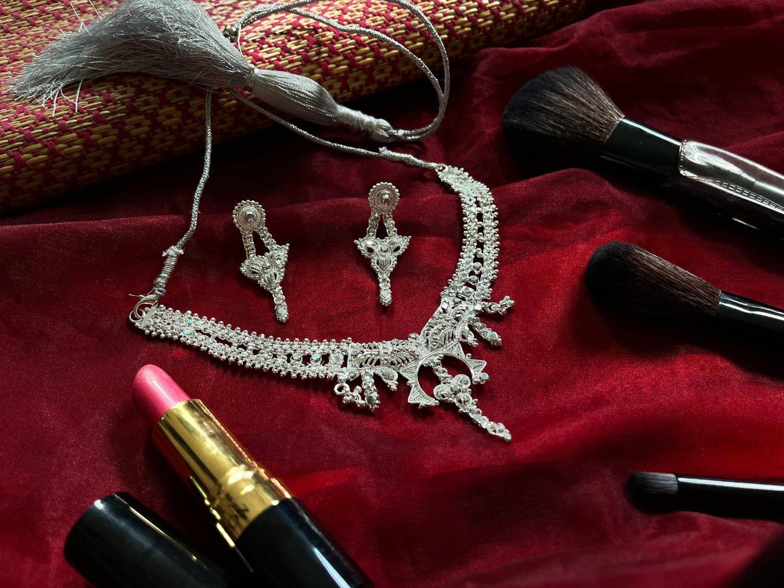 Fancy Silver Ophelia Set