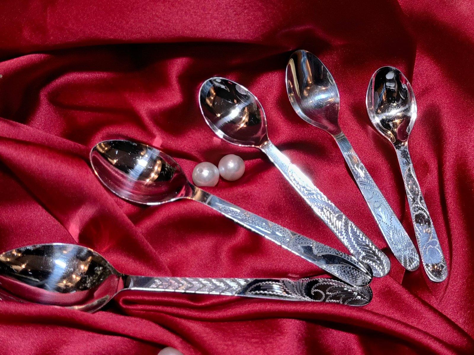 Gahenaz 925 Silver Spoon view 2