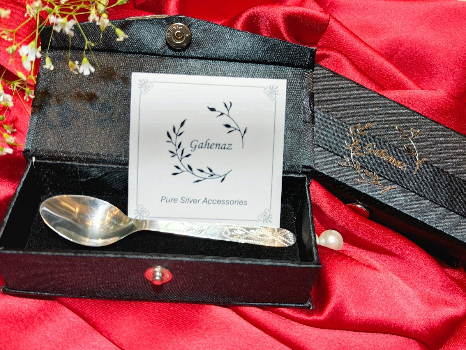 Gahenaz 925 Silver Spoon view 3