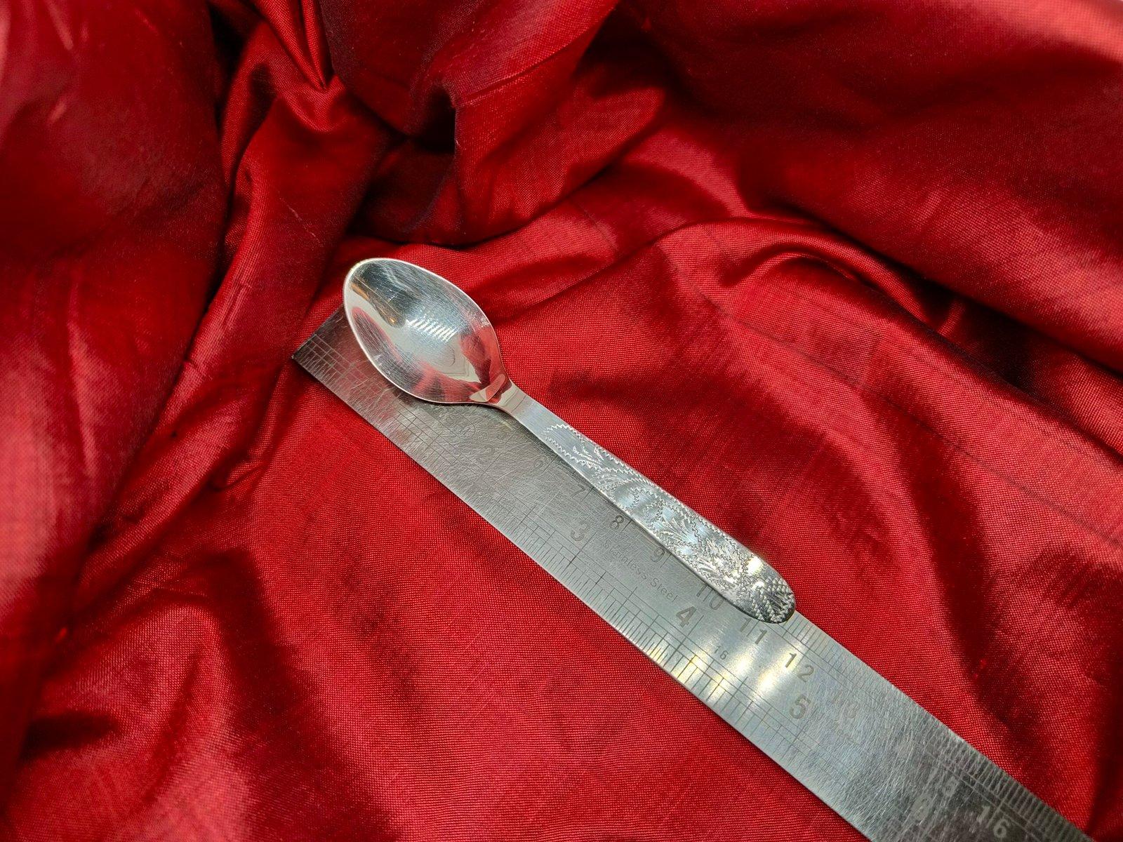 Gahenaz 925 Silver Spoon view 5
