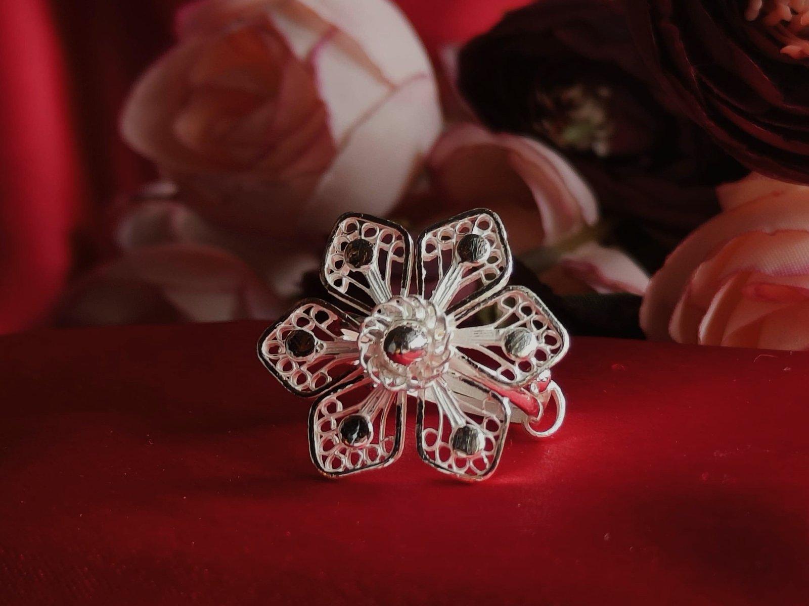 Lotus Finger ring