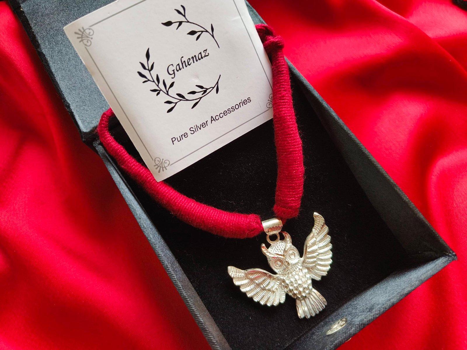 Owl Pendant view 4