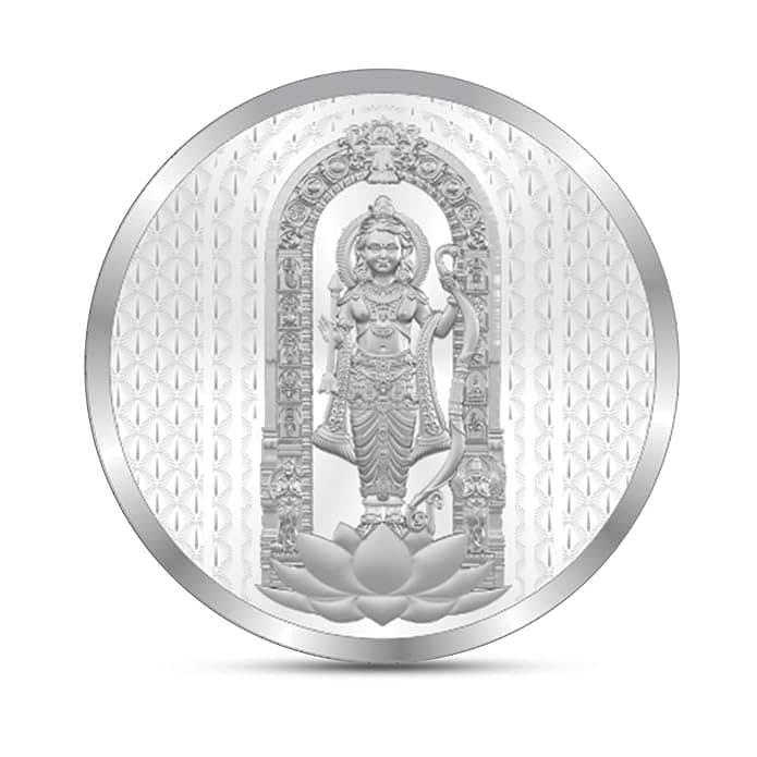 Ram Lalla Silver Coin 10Gms