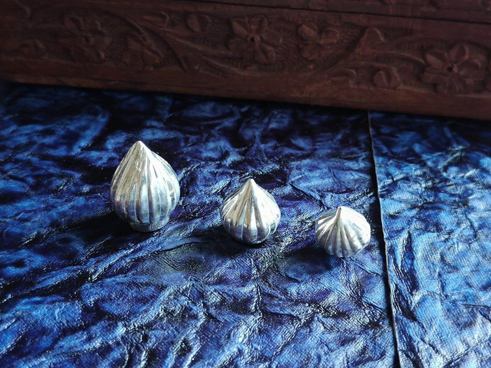 Silver Modak for Ganapati Bappa view 4