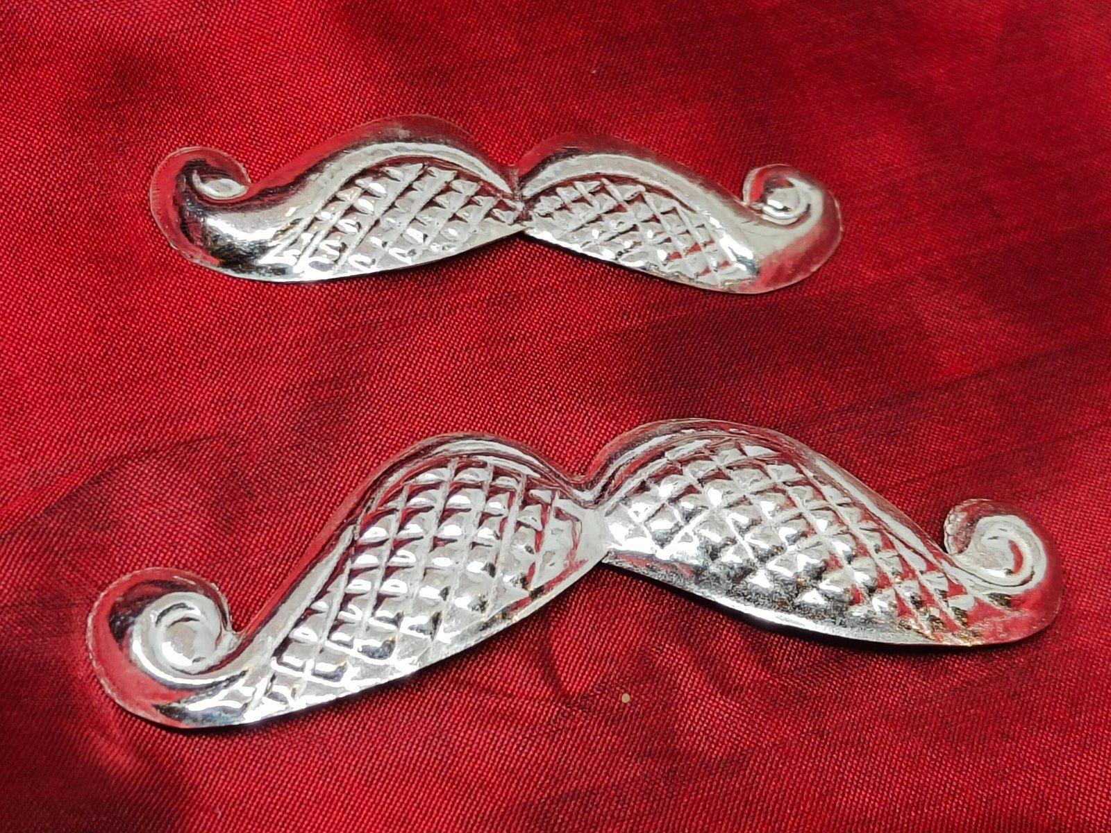Silver moustache / மீசை / গোঁফ / मूंछ / ಮೀಸೆ for Siva view 2
